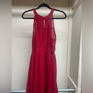 Beautiful flirty red dress